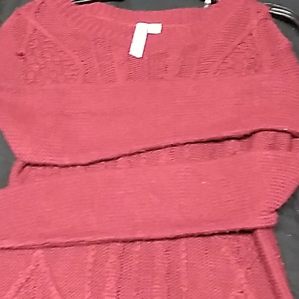 Red sweater